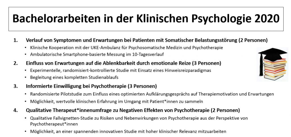 Lehre - Klinische Psychologie