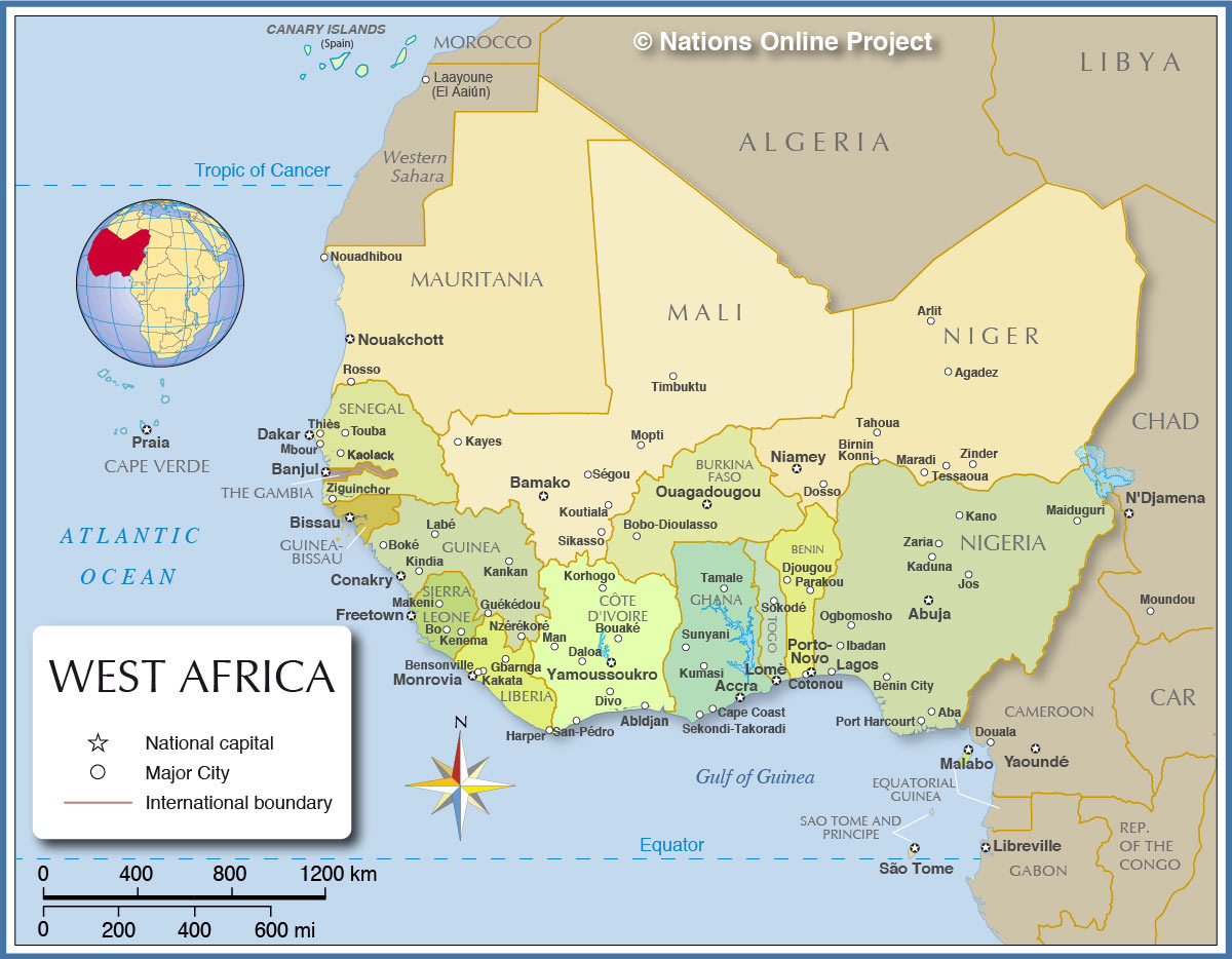 westafrica map