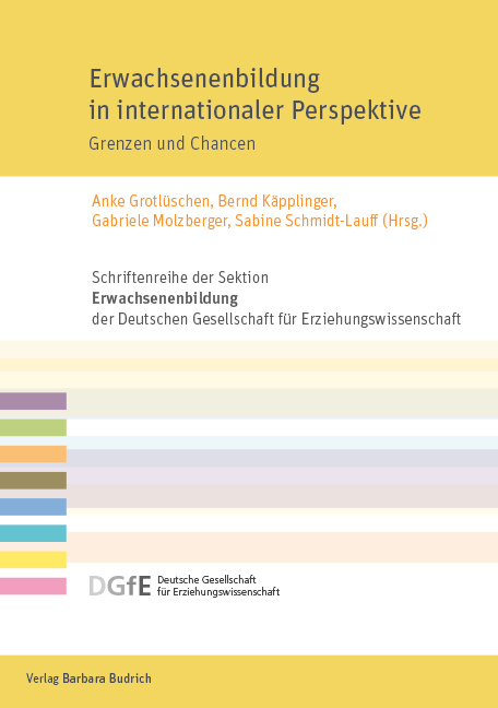 Neuer Sammelband „Erwachsenenbildung In Internationaler Perspektive ...